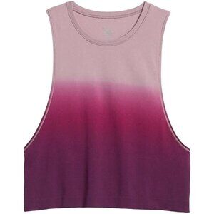 Athleta Mineral Wash Crop Tank Ombre XSmall